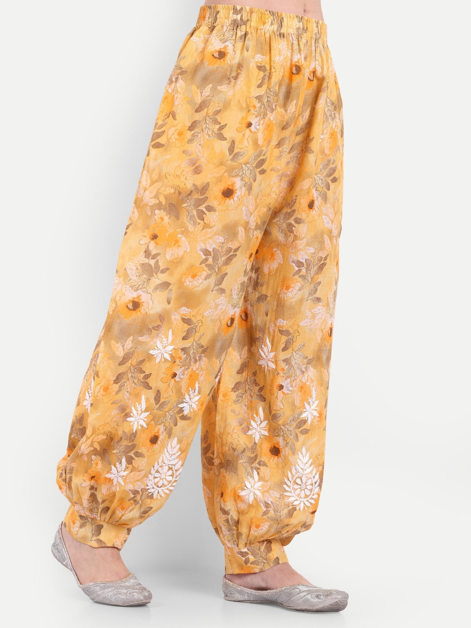 Lucknow Chikankari Hand Embroidered Co ord Set Salwar Suit Set MulMul Cotton - Indiankala4u