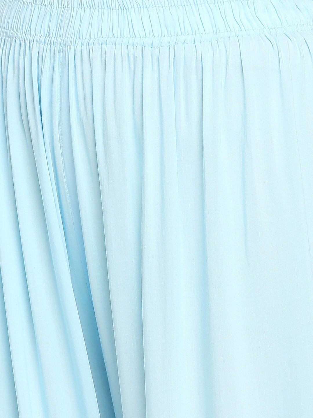 Lucknow Chikankari Hand Embroidered Kurta and Palazzo Set Modal Cotton - Indiankala4u