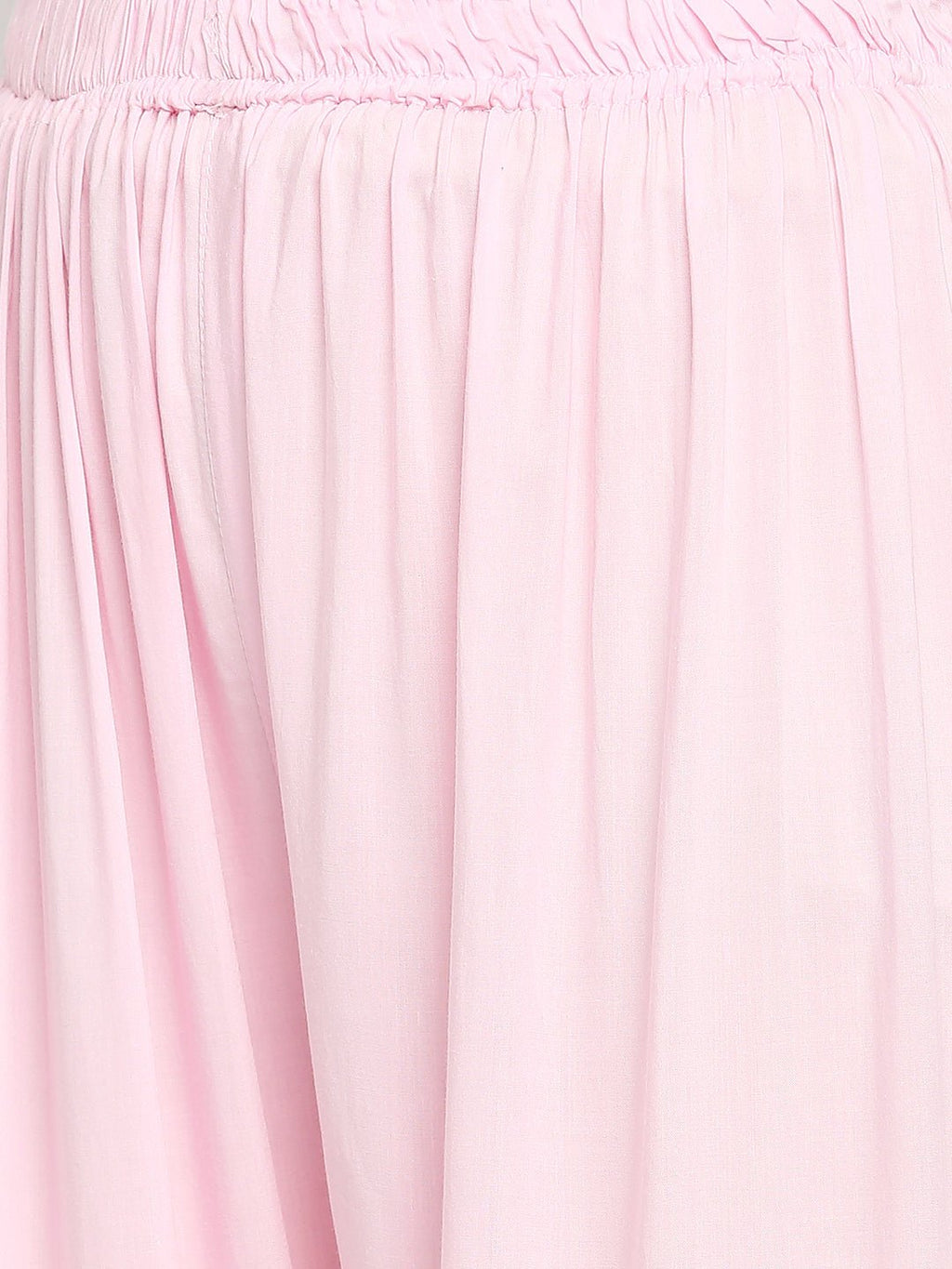 Lucknow Chikankari Hand Embroidered Kurta and Palazzo Set Modal Cotton - Indiankala4u