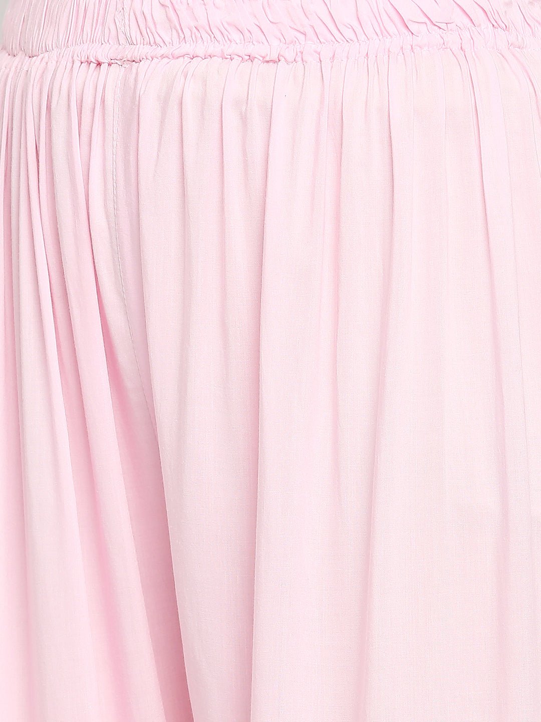 Lucknow Chikankari Hand Embroidered Kurta and Palazzo Set Modal Cotton - Indiankala4u