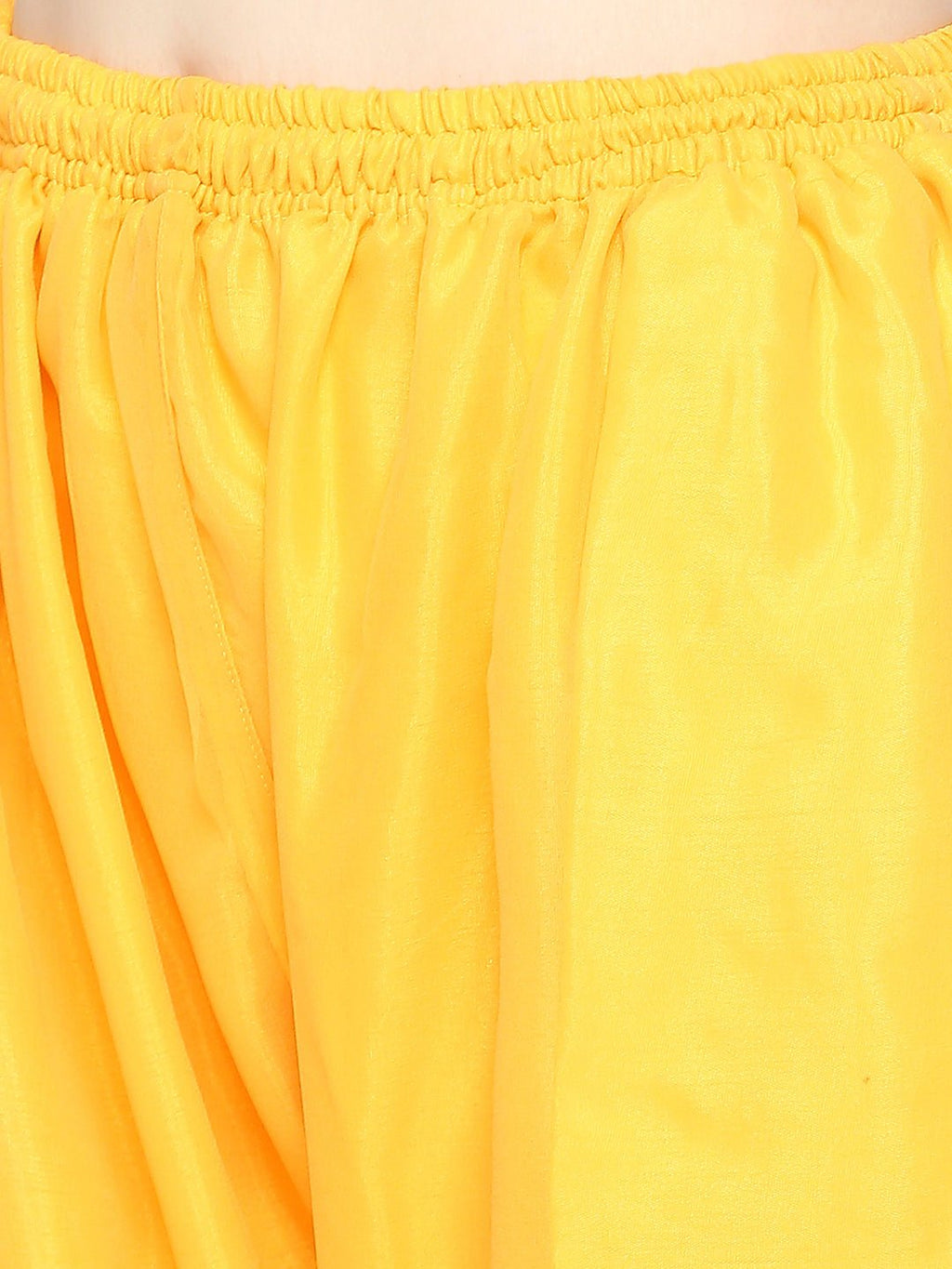 Lucknow Chikankari Hand Embroidered Long Kurta Set and matching slip Mustrad - Indiankala4u