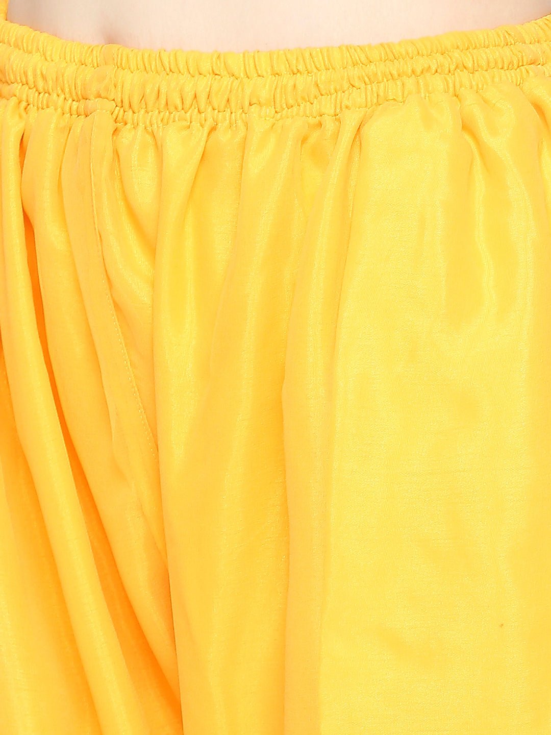 Lucknow Chikankari Hand Embroidered Long Kurta Set and matching slip Mustrad - Indiankala4u