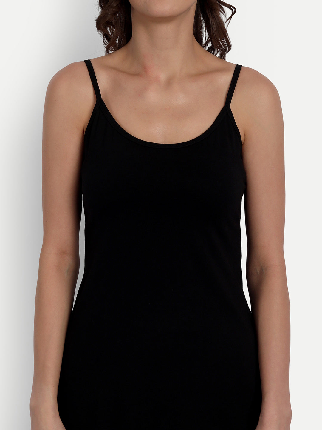Oh So Soft Spaghetti Strap Camisole Long Tank – Stretch Is Comfort