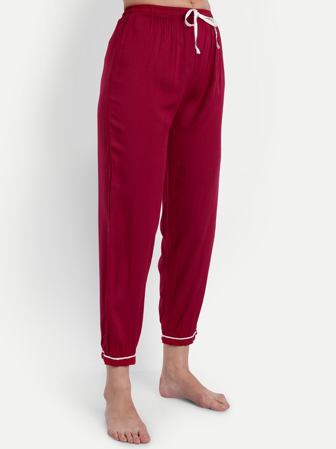 Chikankari Hand Embroidered 2 Piece Night Suit - Indiankala4u